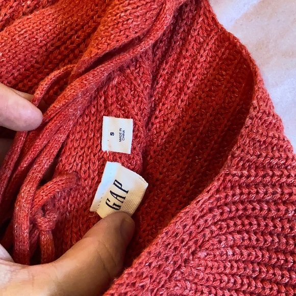 Gap red cotton sweater tank - Picture 4 of 5